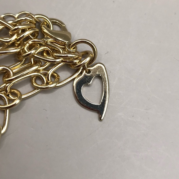 Thalia Sodi Gold-Tone and Red Heart Layered Necklace - Picture 8 of 9